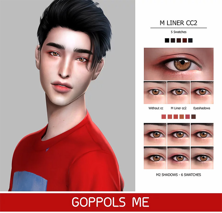 Best Sims 4 Eyeliner CC   Mods  All Free    FandomSpot - 26