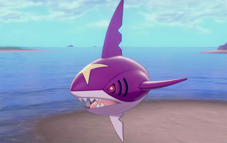 Purple Shiny Sharpedo