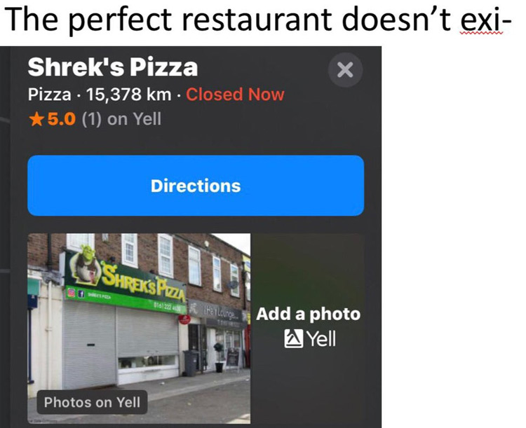 Shreks Pizza meme
