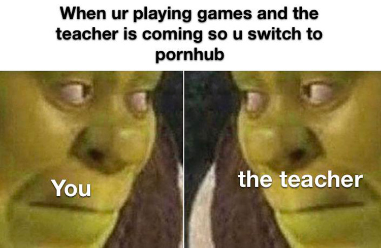 You, the Teacher meme