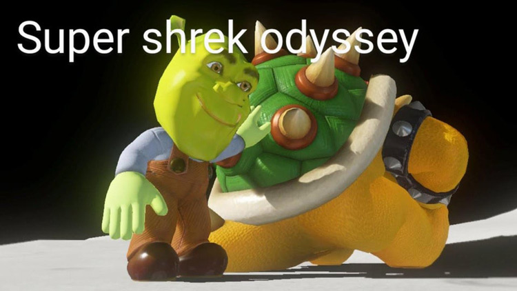 Super Shrek Odyssey meme