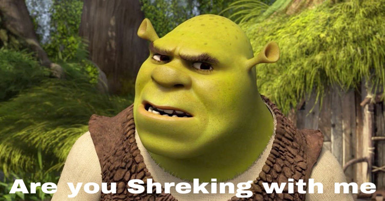 Are you Shreking with me?