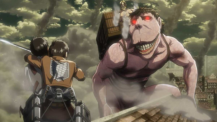 Attack on Titan WIT Studio anime screenshot