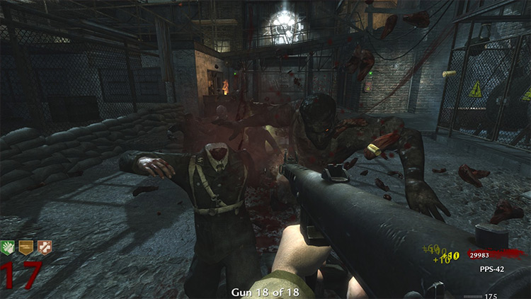 COD2 Gun Game on Der Riese mod screenshot