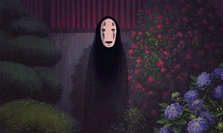 No Face from Spirited Away Studio Ghibli anime