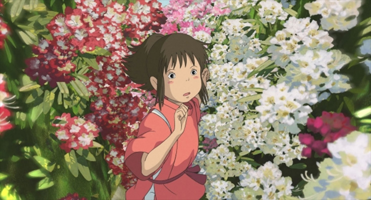 Chihiro from Spirited Away Studio Ghibli anime