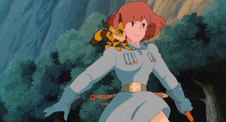 Nausicaa from Nausicaä of the Valley of the Wind anime