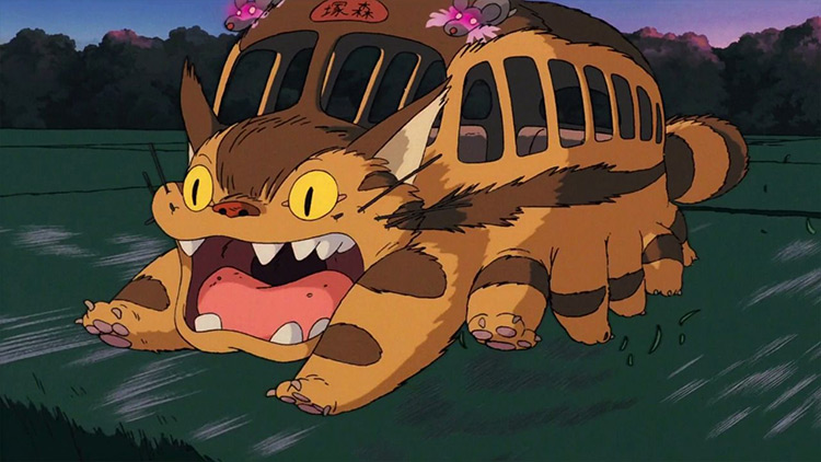 Catbus from My Neighbor Totoro Studio Ghibli anime