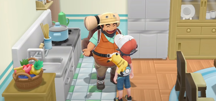 Pokemon Lets Go Pikachu - Hiker NPCs House