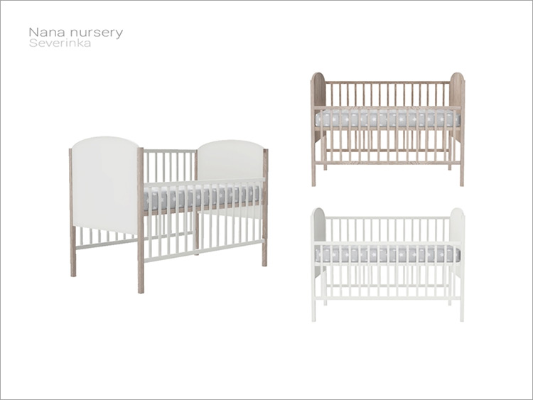 Nana Nursery Baby Crib Sims 4 Mod screenshot