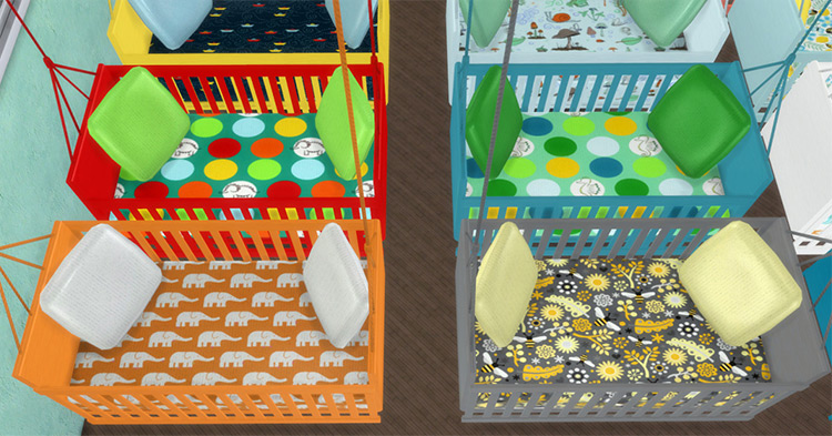 Different Hanging Cribs Sims 4 Mod screenshot