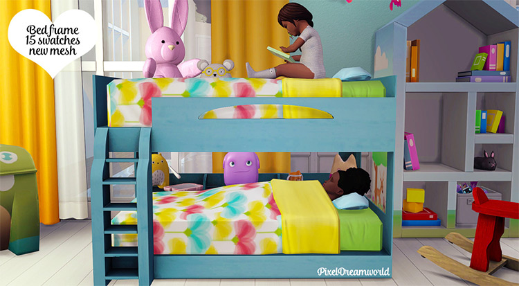 Functional Toddler Bunk Bed Sims 4 Mod screenshot