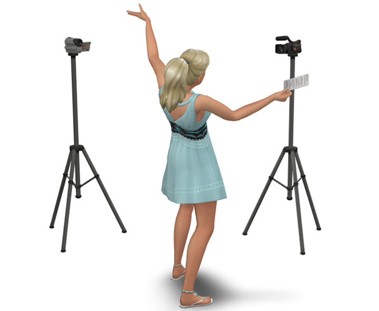 Camescopes & Webcam for YouTuber Sims 4 CC Lighthouse screenshot
