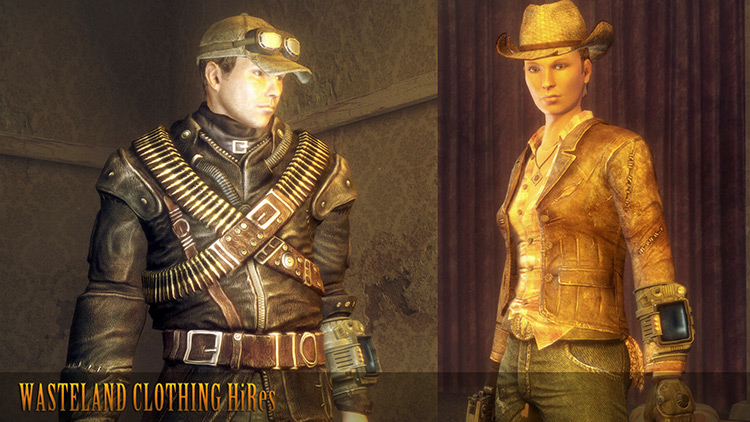 Wasteland Clothing HiRes Retexture FNV Mod screenshot