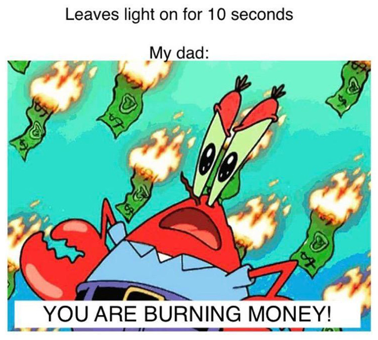 Youre spending all me money meme