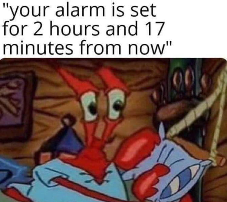 2 hours of sleep meme