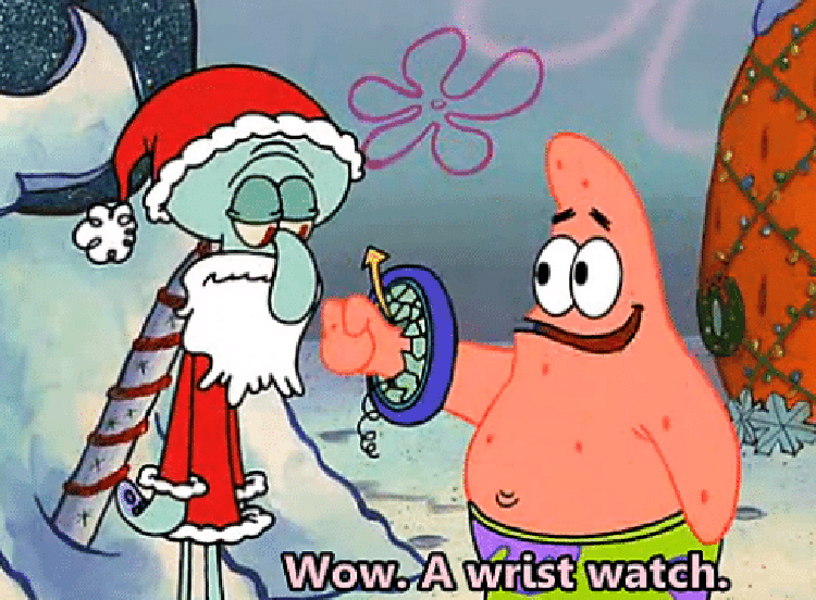 Wristwatch Patrick Star meme