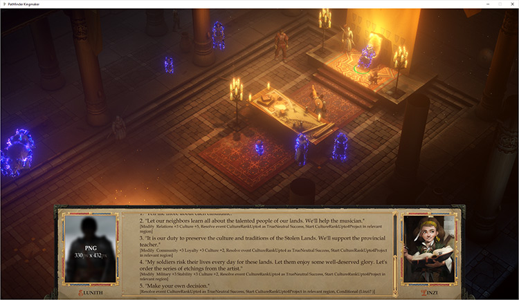 Kingdom Resolution Pathfinder: Kingmaker mod screenshot