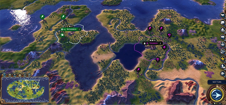 civ 6 world map mod