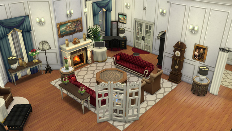 Marvelous Maisel Apartment Sims 4 mod