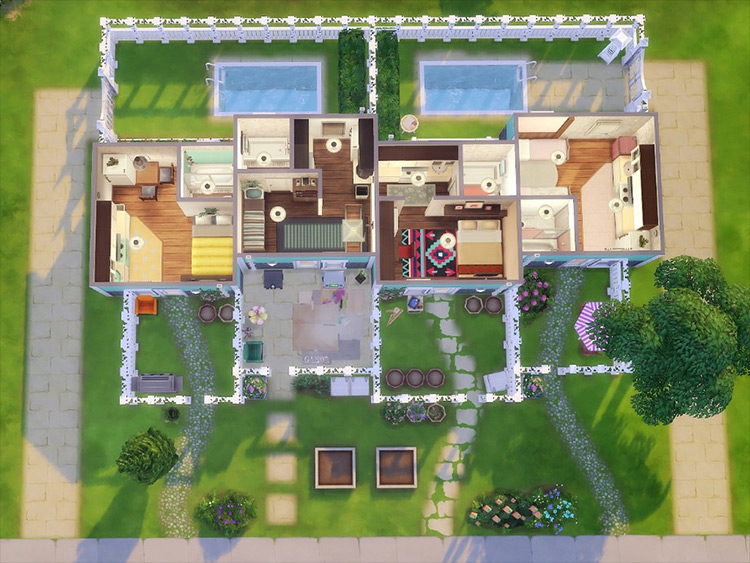 Tiny Apartments 5x5 Sims 4 mod screenshot