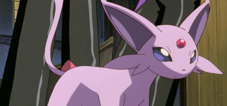 Espeon from the Pokemon Anime