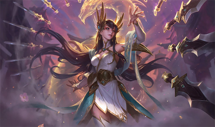 Divine Sword Irelia Skin Splash / LoL