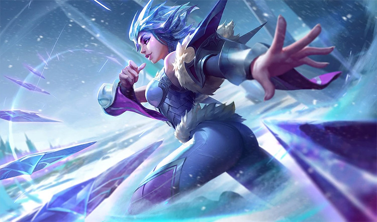 Frostblade Irelia Skin Splash / LoL