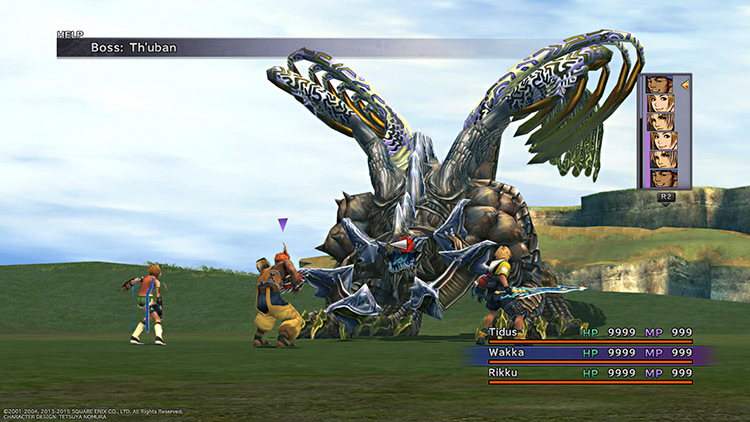 Th'uban Monster Arena Battle / Final Fantasy X HD