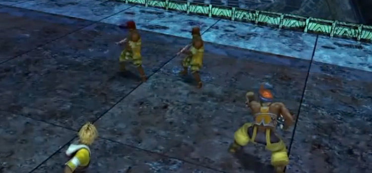 Fallen Monks in Final Fantasy X HD