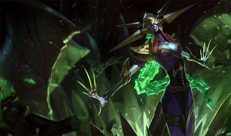 Blade Queen Lissandra Skin Splash / LoL