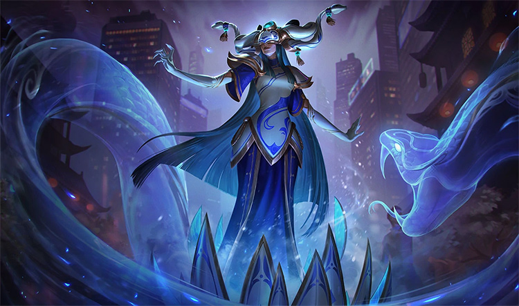 Porcelain Lissandra Skin Splash / LoL