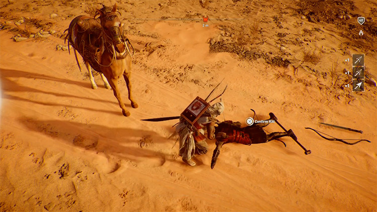 The Black Hood Side Quest from AC Origins