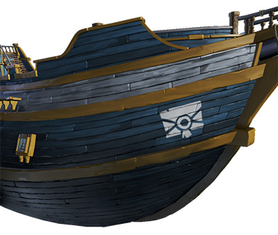 Merchant Alliance Hull Skin in Sea of Thieves