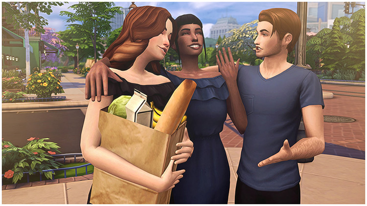 Grocery Day Pack / Sims 4 CC