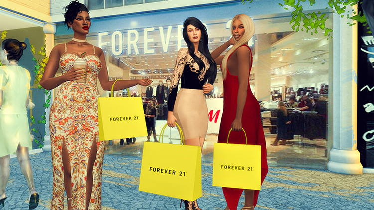 Retail Therapy Poses / Sims 4 CC