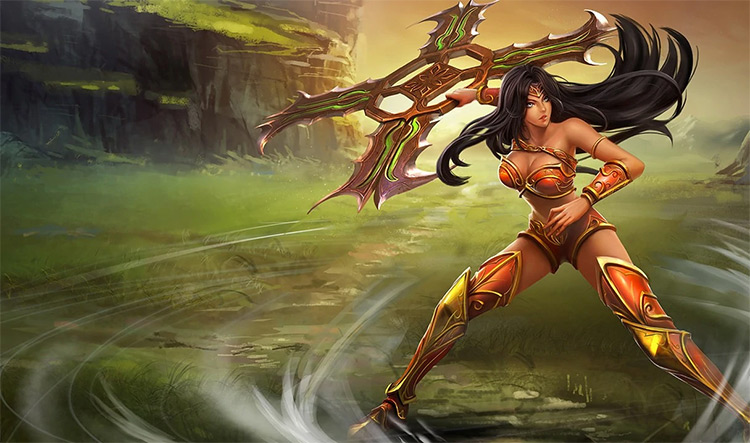 Spectacular Sivir Skin Splash / LoL