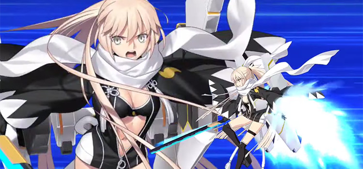 Okita J. Souji FGO Battle Screenshot