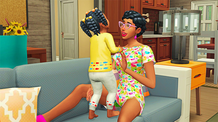 Sims 4 Laughing   Happy Pose Packs  All Free    FandomSpot - 9