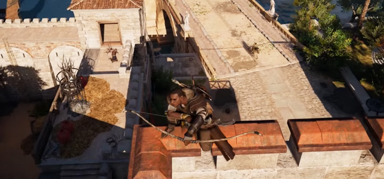 Predator Bow Equipped in AC Origins