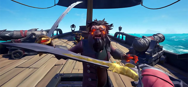 Ferryman Cutlass Swordfight in SoT