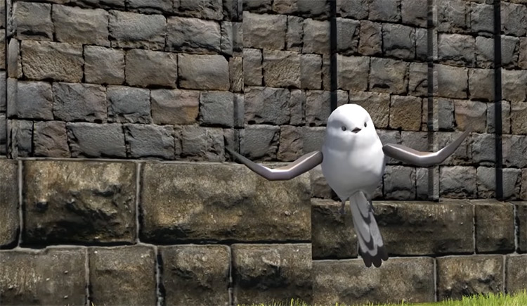 Silver Dasher Minion in Final Fantasy XIV