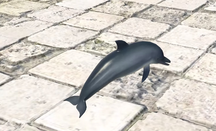 Dolphin Calf FFXIV Minion Screenshot