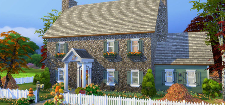 Best Colonial House Lots For The Sims 4 (CC & CC-Free)