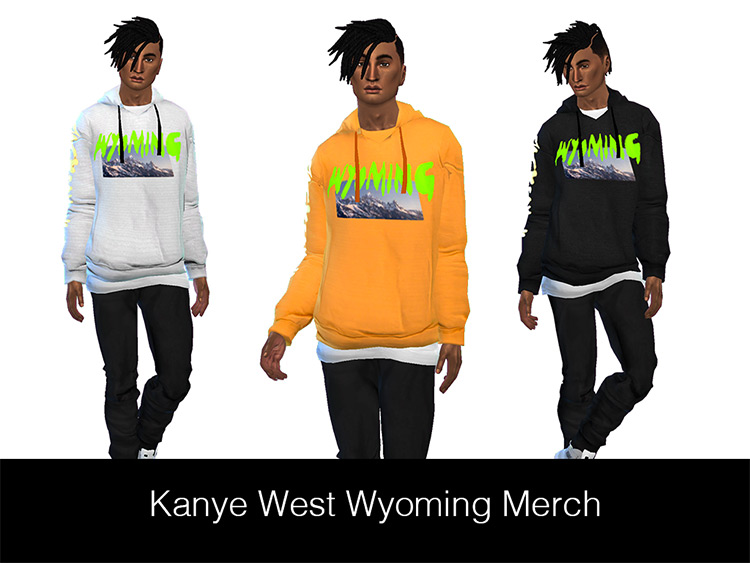 Wyoming Merch CC for The Sims 4