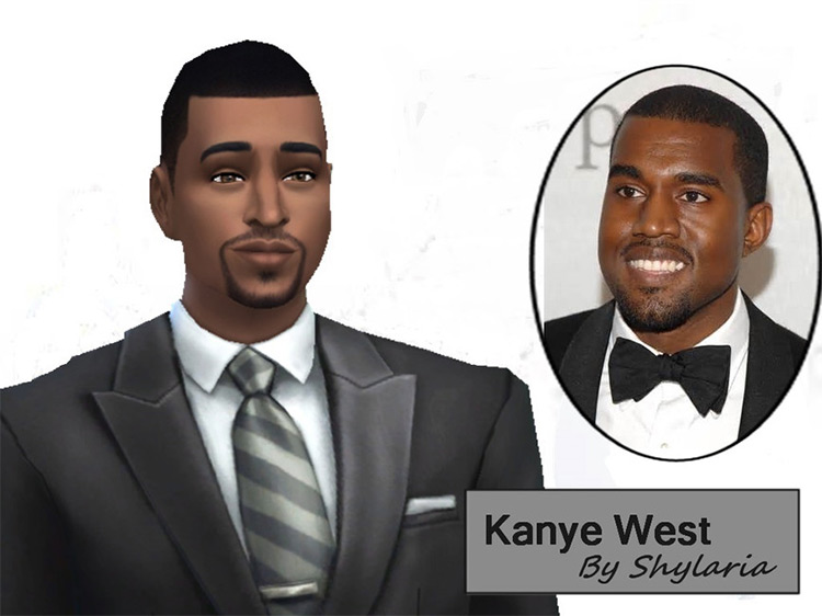 Kanye West CAS Build / Sims 4 CC
