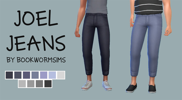 Sims 4 Cc Maxis Match Guys Jeans All Sims Cc