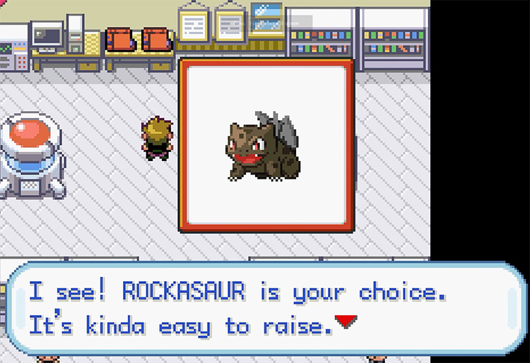 Pokémon WaterRed ROM Hack Screenshot