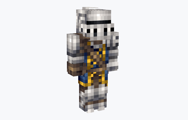 Oscar, Knight of Astora from Dark Souls / Minecraft Skin