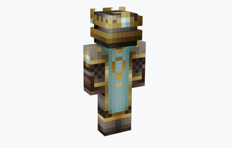 Templar of Righteousness Knight Minecraft Skin